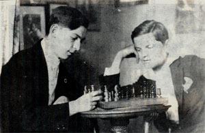 Sakkozás közben