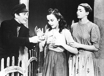 Joan Tetzel és Ingrid Bergman a Liliom című darabban