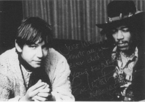Eric Burdon and Jimi Hendrix