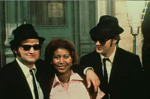 Blues Brothers s Aretha Franklin